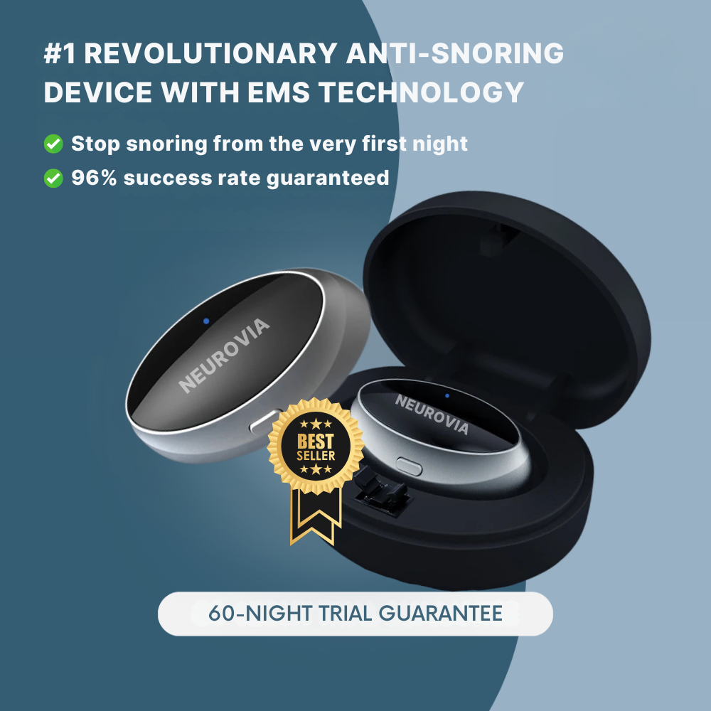 Neurovia PulseAir | Smart Anti-Snoring Neurostimulation Device